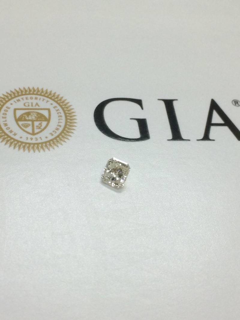 Gia Strahlenden Schnitt Diamant - Diamant-Verlobungsring Ehering Lose Diamond Reserviert Für Tammy-Spielzeug von DeKaraDesigns