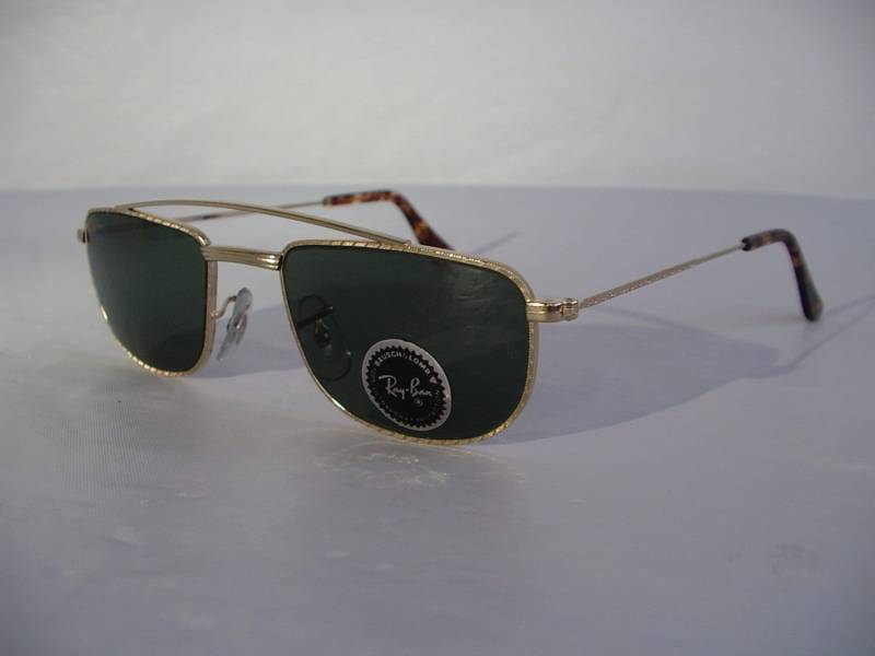 Neue Vintage B & L Ray Ban 1940 Retro Rechteck G-15 Grau W1756 Aviator Sonnenbrille Usa von DeRoom
