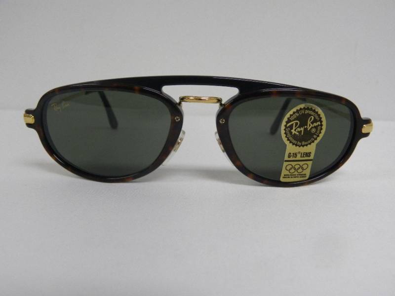 Neue Vintage B & L Ray Ban Traditionals Schildkröte Schwarz G-15 Premier W1541 Sonnenbrille Usa von DeRoom