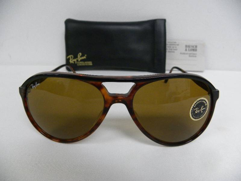 Neue Vintage B & L Ray Verbieten Traditionals Stil Eine Schwarze Schildkröte B-15 L1669 Aviator Sonnenbrille Usa von DeRoom
