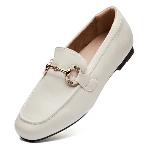 DeYashopin Damen-Slipper mit niedrigem Absatz, bequeme flache Schuhe zum Fahren, Weiss/opulenter Garten, 40 EU Weit von DeYashopin