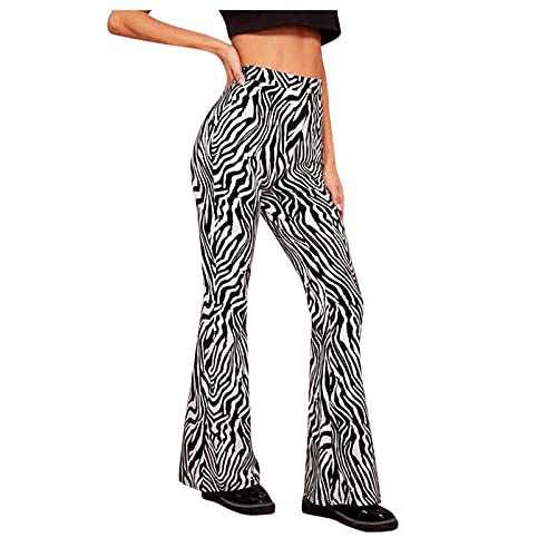DeaAmyGline Schlaghose Damen Weite Hose Zebra-Streifen Skinny Sommerhose Haremshose Caprihose Freizeithose Paperbag Hosen Pumphose Stoffhose DeaAmyGline Schlaghose Damen Weite Hose Zebra-Streifen Skinny Sommerhose Haremshose Caprihose Freizeithose Paperbag Hosen Pumphose Stoffhose von DeaAmyGline