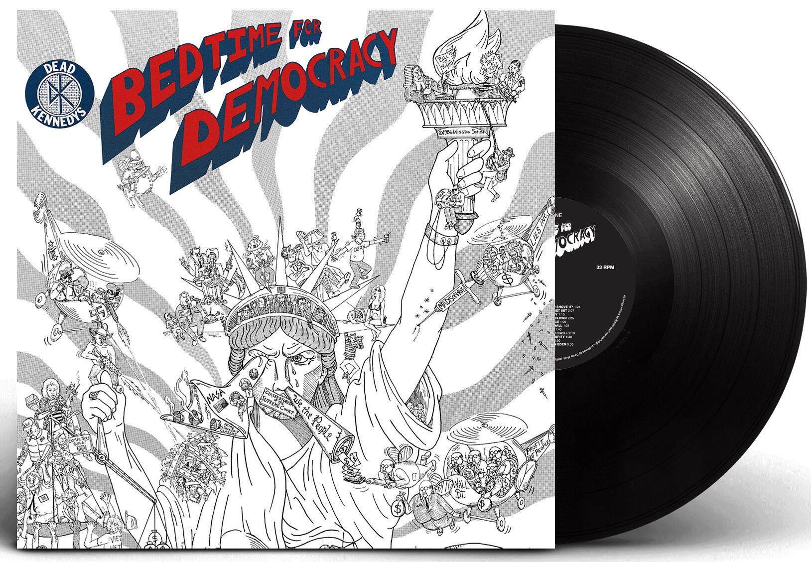 Dead Kennedys Bedtime for democracy LP schwarz von Dead Kennedys