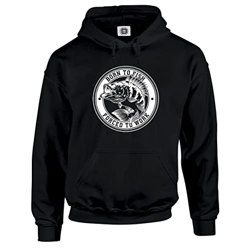 Dead Set Studio Angel-Geschenke für Männer – Born To Fish – Lustiger Herren-Kapuzenpullover, Angelkleidung für Männer, Schwarz , M Dead Set Studio Angel-Geschenke für Männer – Born To Fish – Lustiger Herren-Kapuzenpullover, Angelkleidung für Männer, Schwarz , M von Dead Set Studio
