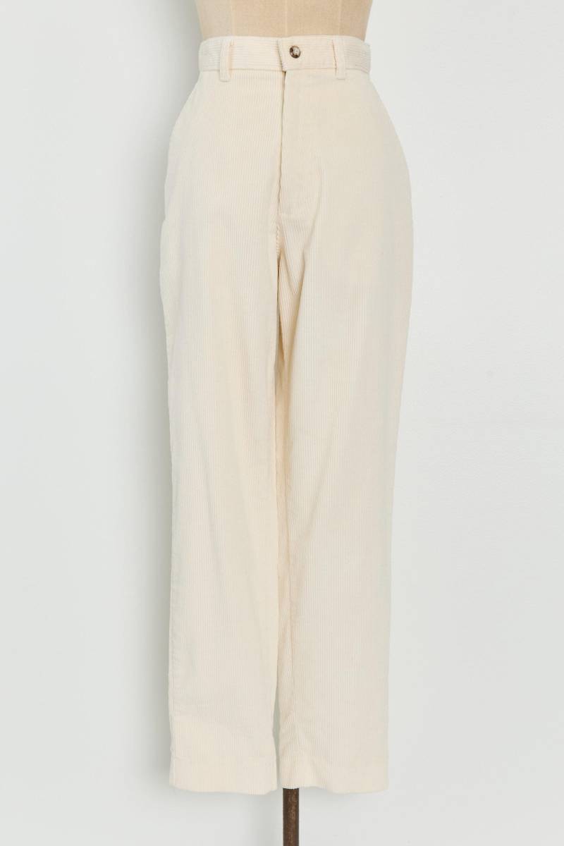 80Er Jahre Winter Weiße Cord Hose S von DeadByrdVintage
