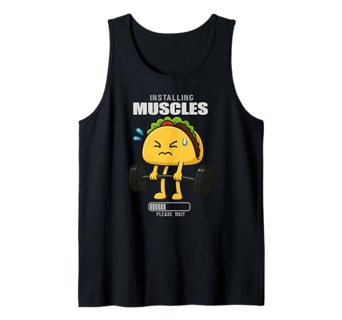 Tacos Kreuzheben Gym Ratte Installation Muscle Lifting Männer Frauen Tank Top von DeadliftAxis1
