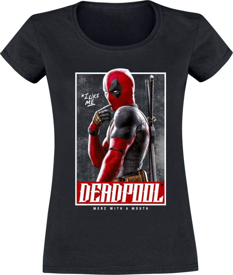 Deadpool 3 - I Like Me T-Shirt schwarz in XL von Deadpool