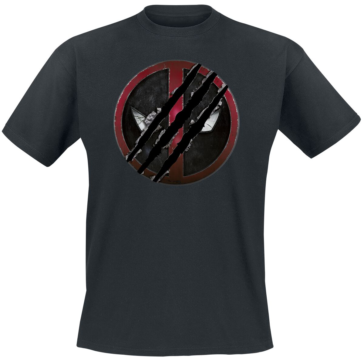 Deadpool 3 - Logo T-Shirt schwarz in M von Deadpool
