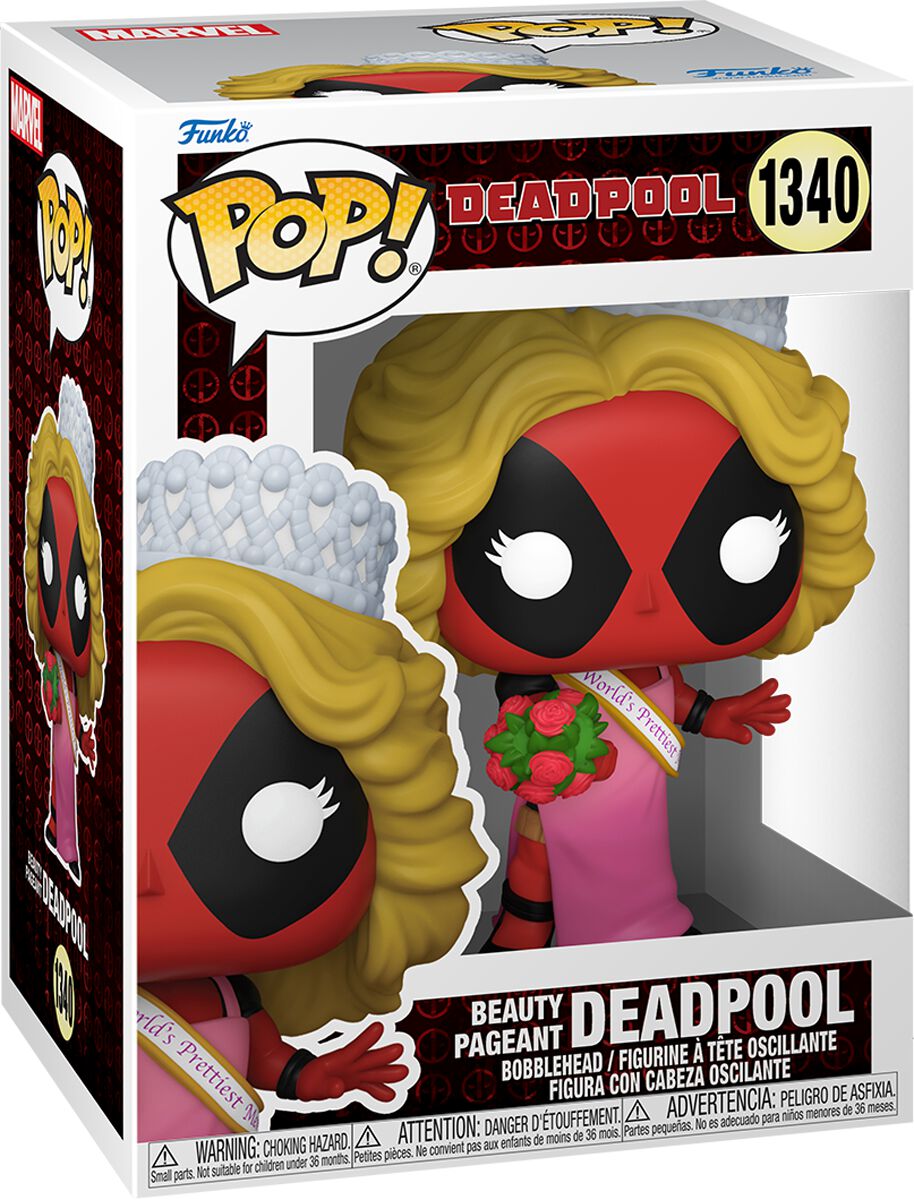 Deadpool - Beauty Pageant Vinyl Figur 1340 - Funko Pop! Figur - Funko Shop Deutschland - Lizenzierter Fanartikel von Deadpool