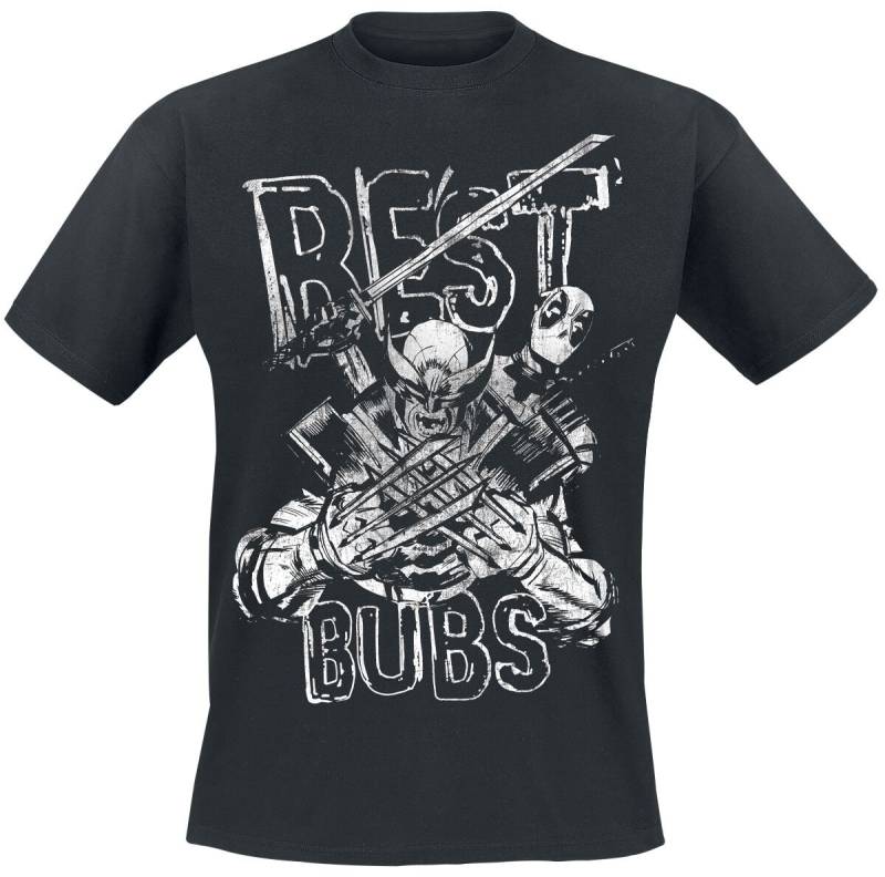 Deadpool Best Bubs T-Shirt schwarz in XXL von Deadpool
