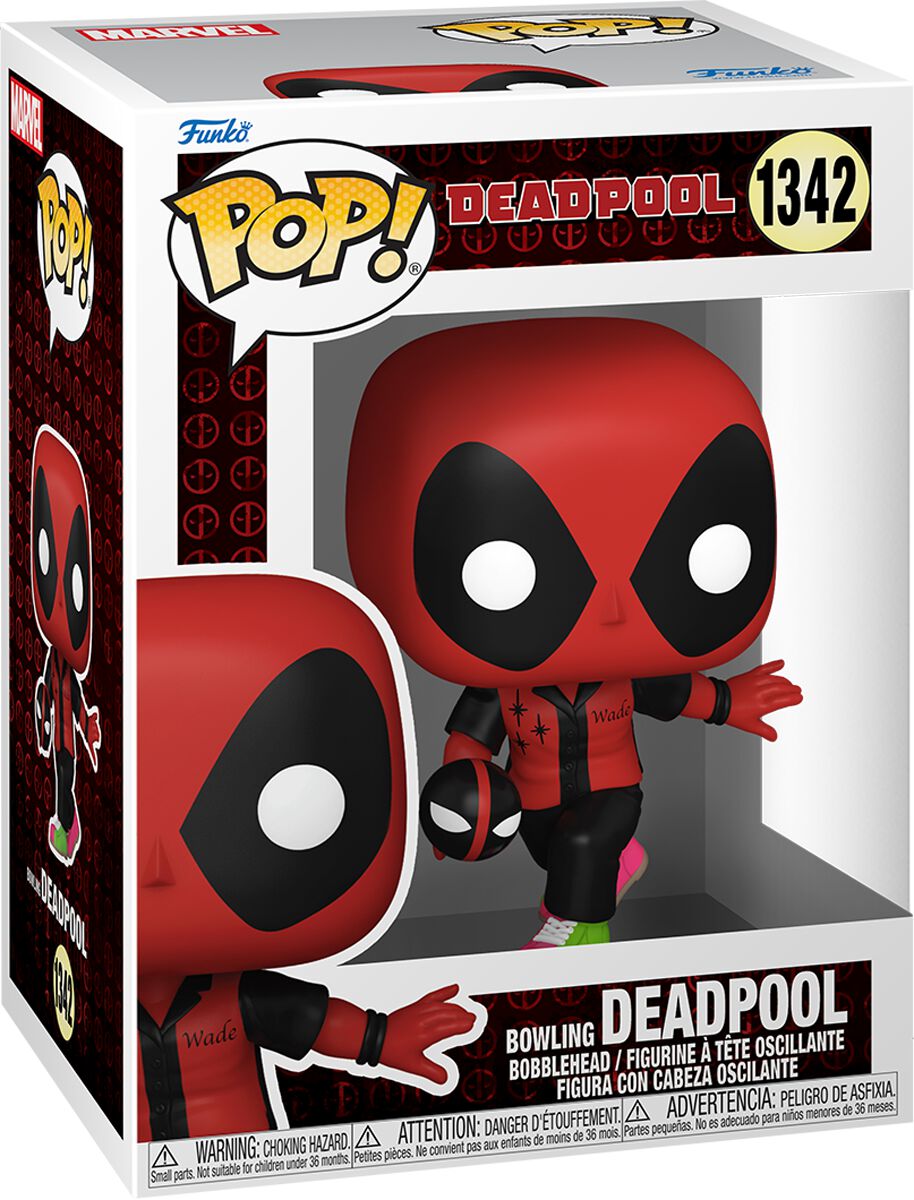 Deadpool - Bowling Deadpool Vinyl Figur 1342 - Funko Pop! Figur - Funko Shop Deutschland - Lizenzierter Fanartikel von Deadpool