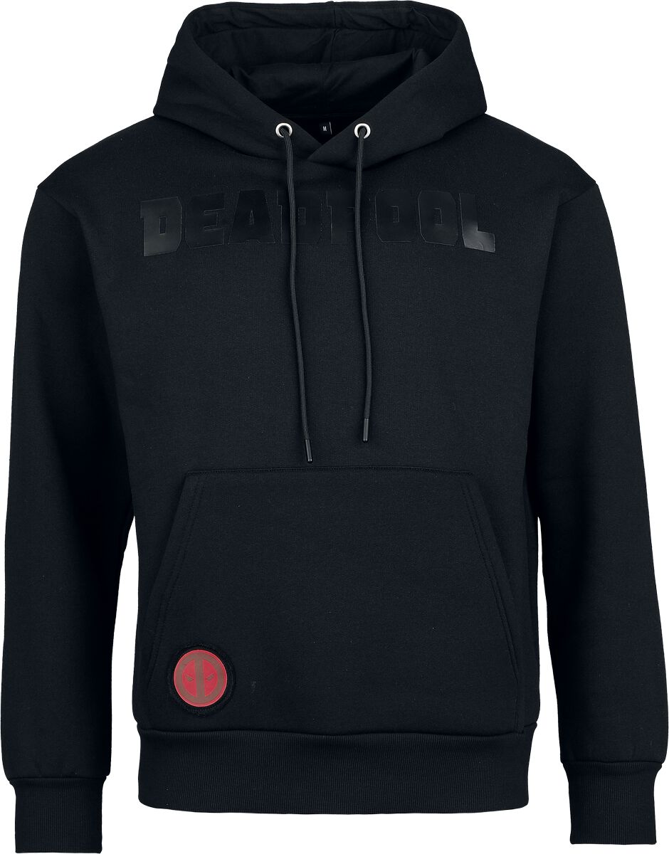 Deadpool Heat Logo - Black On Black Kapuzenpullover schwarz in XL von Deadpool