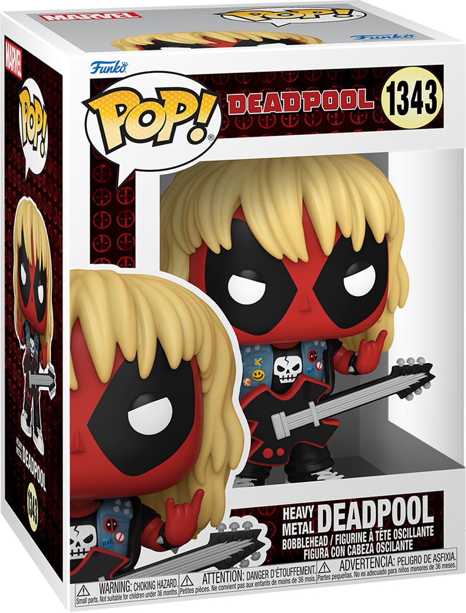 Deadpool Heavy Metal Deadpool Vinyl Figur 1343 Funko Pop! multicolor von Deadpool