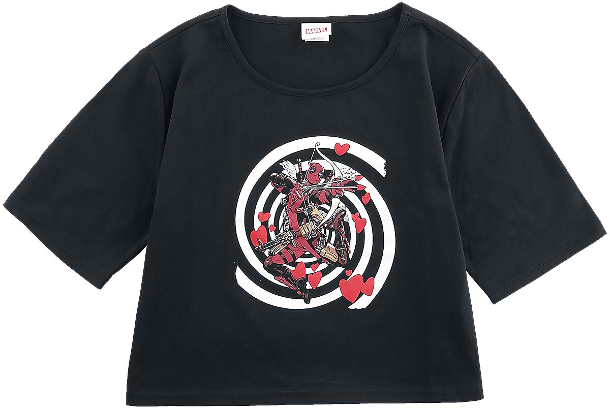 Deadpool Kids - Heart & Soul T-Shirt schwarz in 164 von Deadpool
