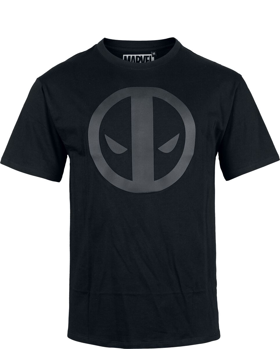 Deadpool Marvel - Deadpool - Logo T-Shirt schwarz in L von Deadpool
