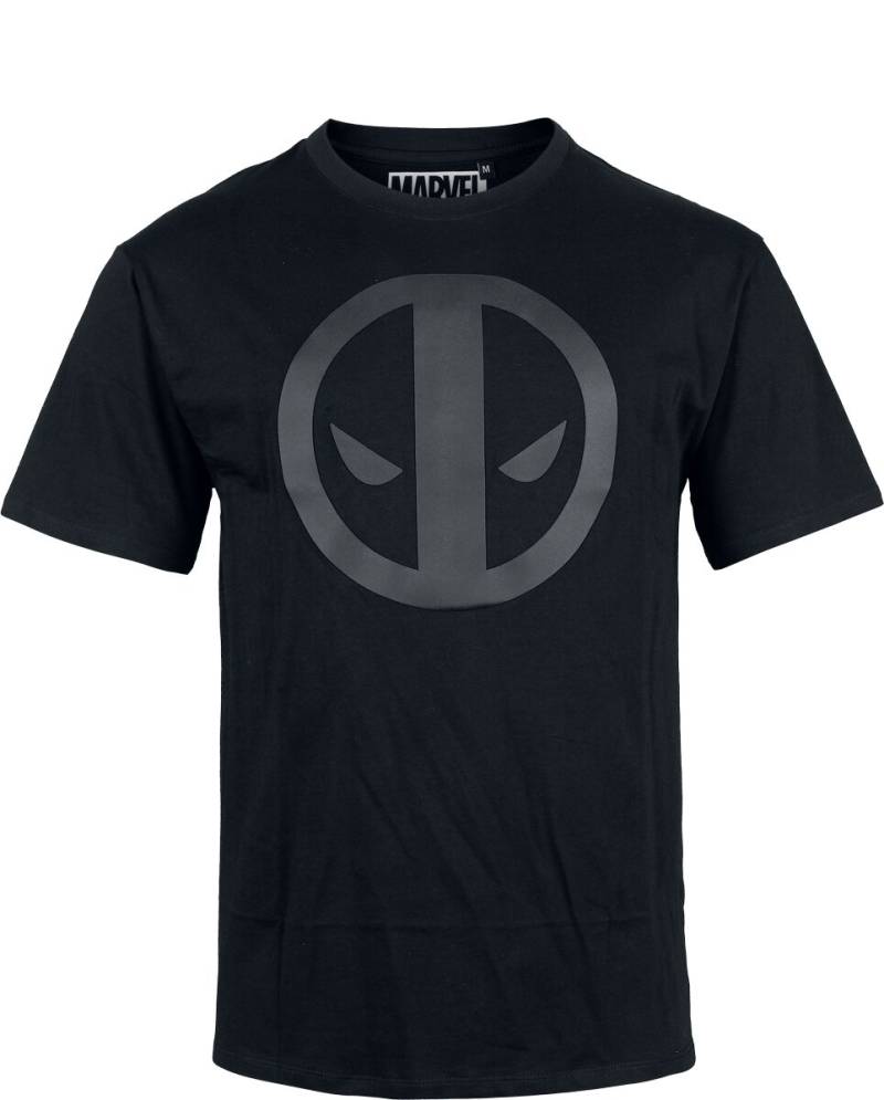 Deadpool Marvel - Deadpool - Logo T-Shirt schwarz in L von Deadpool