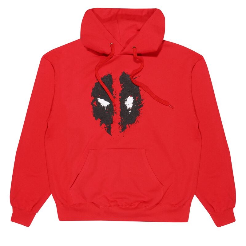 Deadpool Mask Splatter Kapuzenpullover rot in XL Deadpool Mask Splatter Kapuzenpullover rot in XL von Deadpool