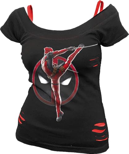 Deadpool Maximum Effort Frauen Top schwarz M von Deadpool