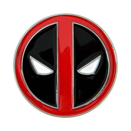 Deadpool Rulercosplay Game Cosplay Maske, Gürtel und Schwertgürtel, Schnalle, 8 cm von Deadpool