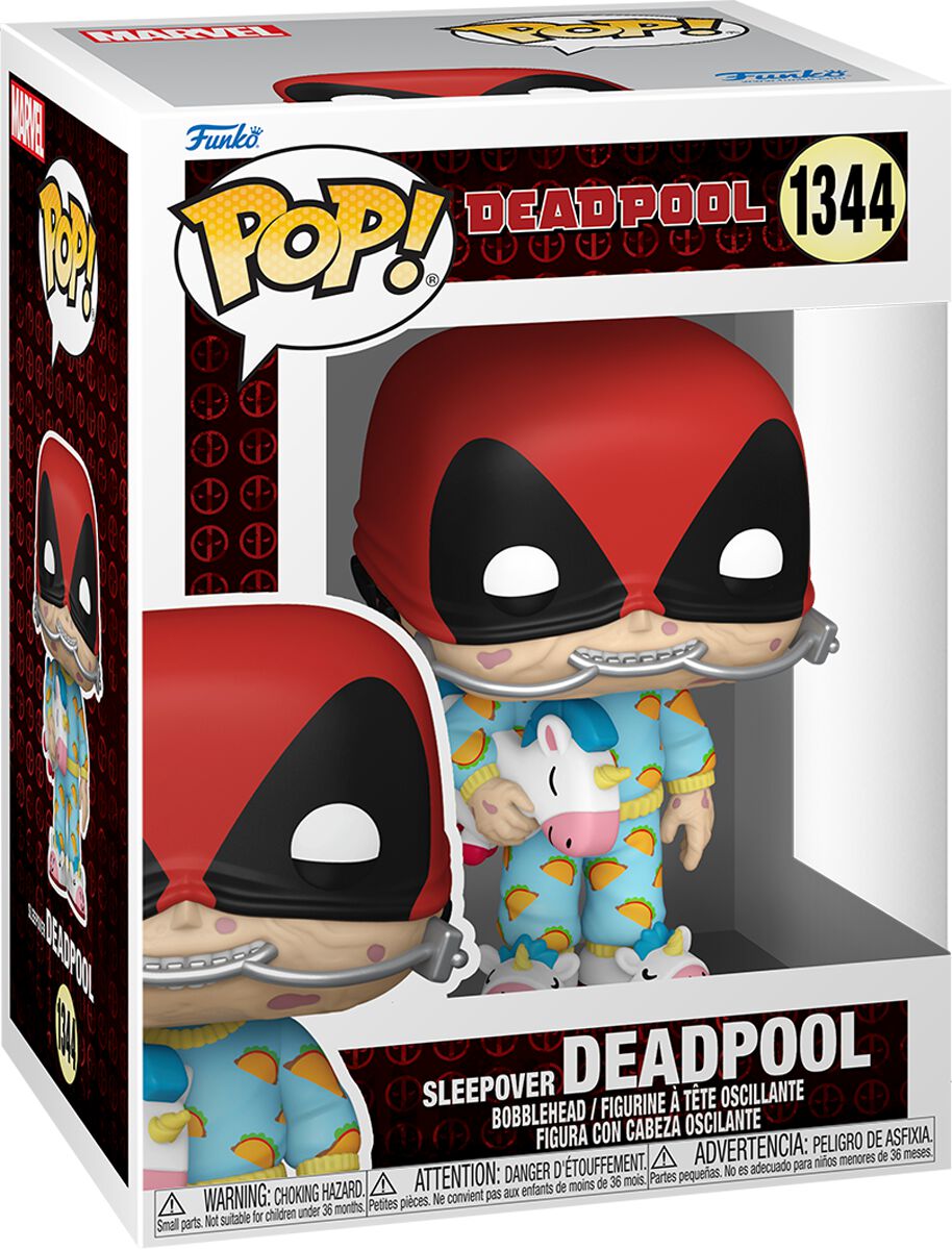 Deadpool - Sleepover Deadpool Vinyl Figur 1344 - Funko Pop! Figur - Funko Shop Deutschland - Lizenzierter Fanartikel von Deadpool