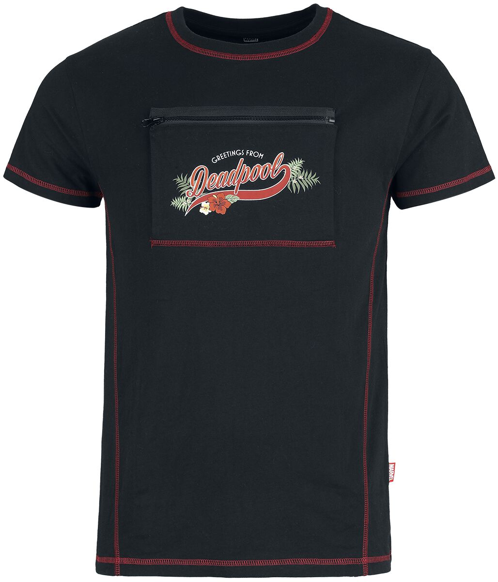 Deadpool  T-Shirt schwarz in L von Deadpool