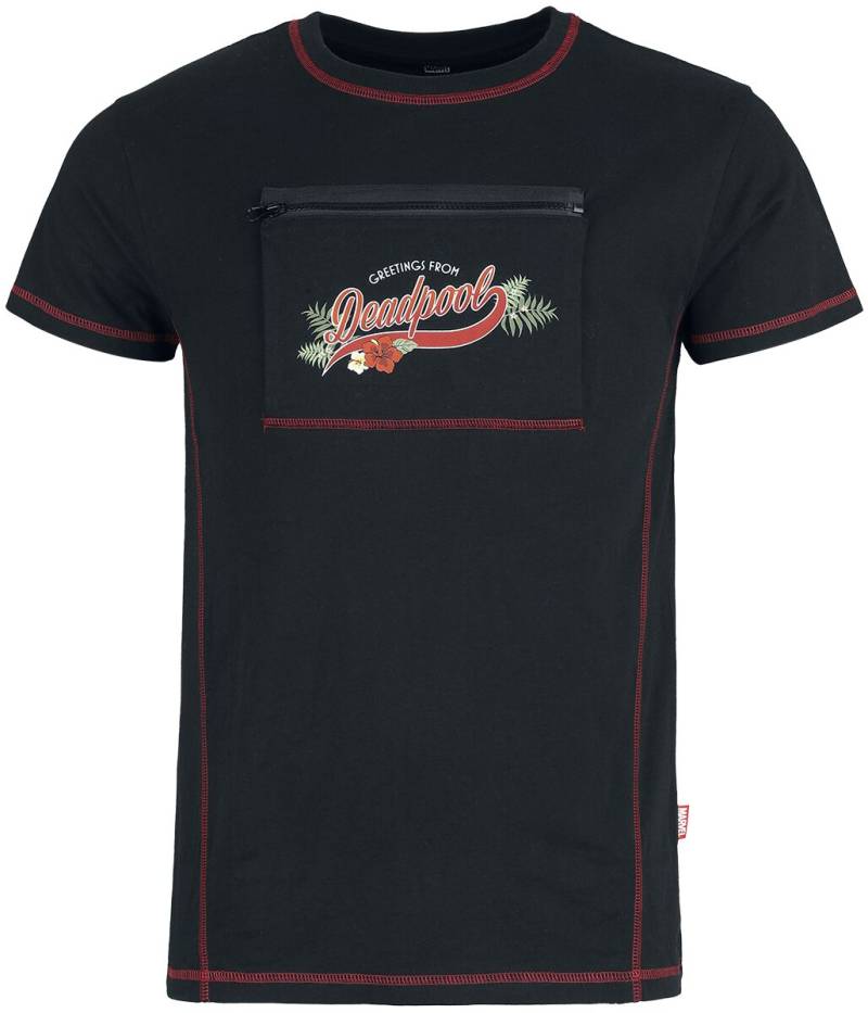 Deadpool  T-Shirt schwarz in XXL von Deadpool