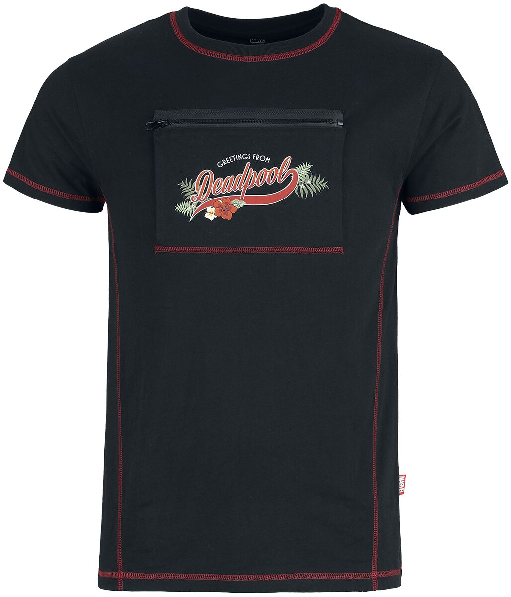 Deadpool  T-Shirt schwarz in XXL von Deadpool