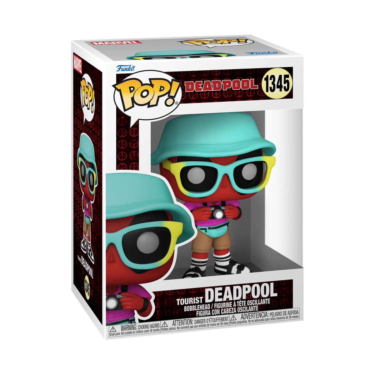 Deadpool Tourist Deadpool Vinyl Figur 1345 Funko Pop! multicolor von Deadpool