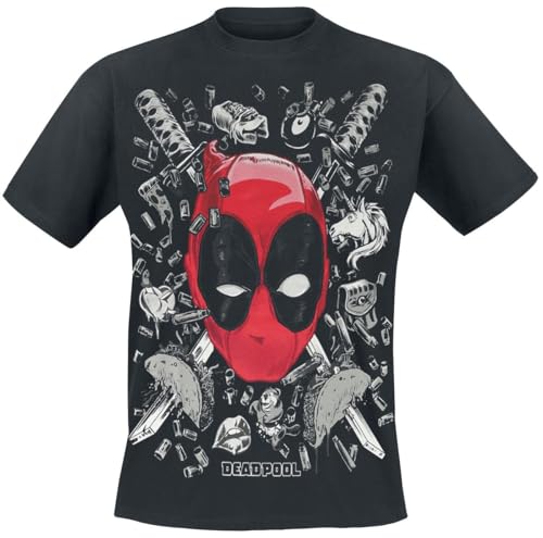 Deadpool Weird World Männer T-Shirt schwarz XXL 100% Baumwolle Fan-Merch, Filme von Deadpool