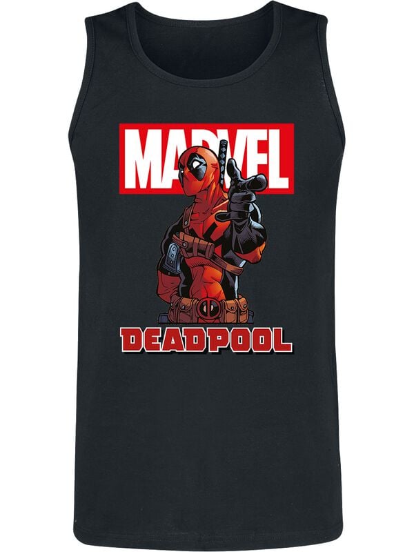 Deadpool You Top schwarz in XL von Deadpool
