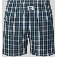 Deal Boxershorts mit Label-Patch und elastischem Bund in Petrol, Größe XXL von Deal