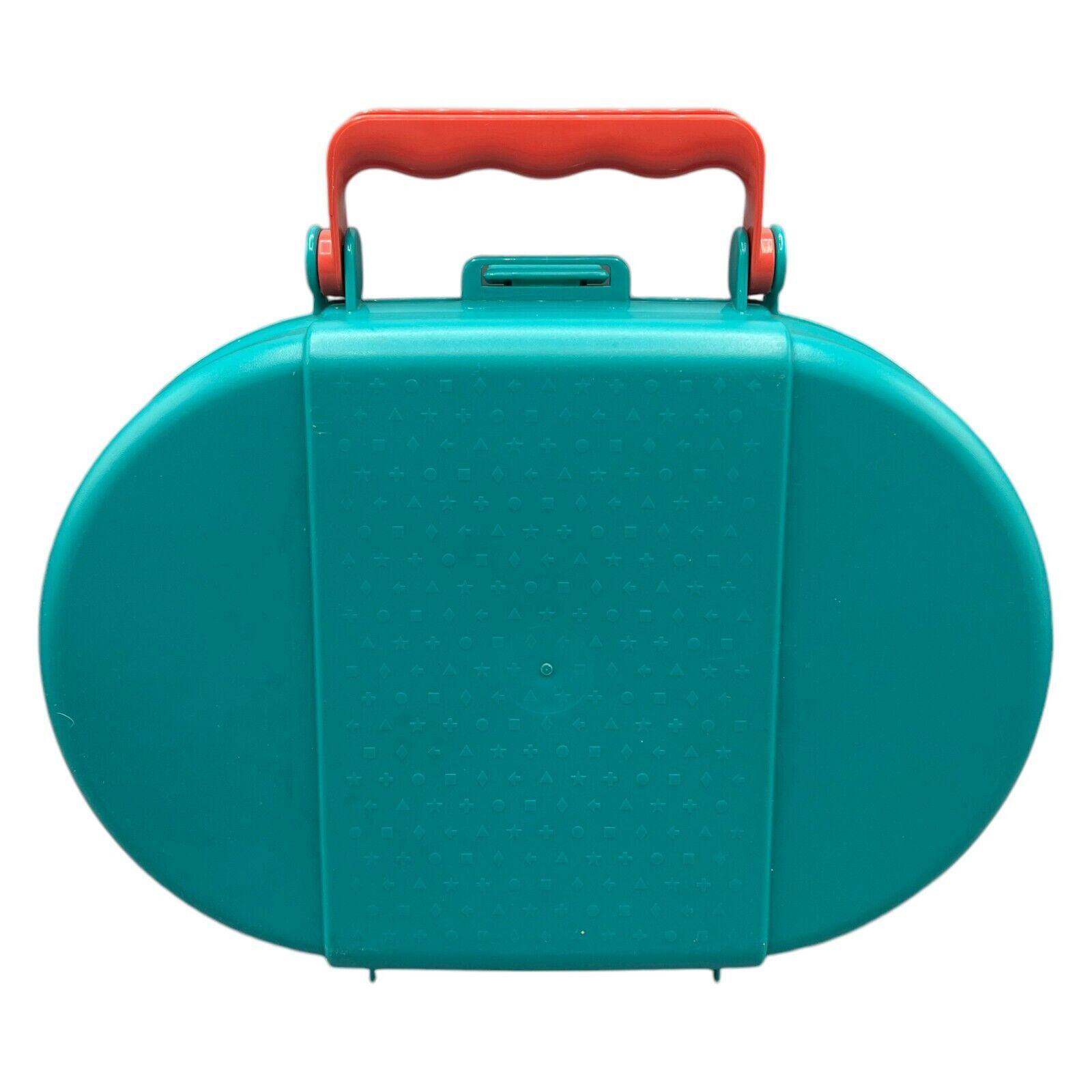 Tupperware Koffer Caddy Spielekoffer Kinder Lunchbox 28x20cm Blau Türkis Vintage Tupperware Koffer Caddy Spielekoffer Kinder Lunchbox 28x20cm Blau Türkis Vintage von DealDino