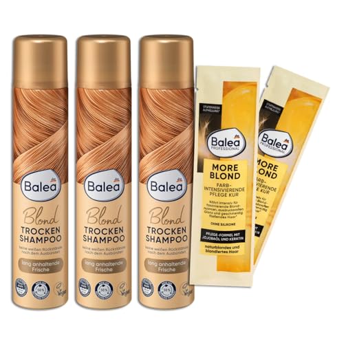 6er Set: Trockenshampoo Blond, 3x200 ml Haartyp: Blondes Haar, Fettiges Haar - Haarkur Blond, 2 x 20 ml + Duftkerze im Glas 6er Set: Trockenshampoo Blond, 3x200 ml Haartyp: Blondes Haar, Fettiges Haar - Haarkur Blond, 2 x 20 ml + Duftkerze im Glas von DealStory