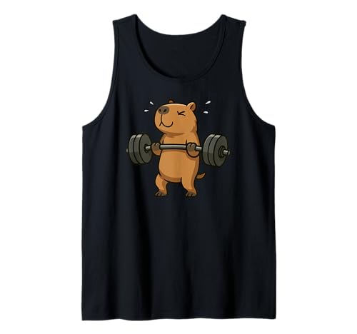 Capybara Kreuzheben Gym Ratte Tierliebhaber Heben Männer Frauen Tank Top Capybara Kreuzheben Gym Ratte Tierliebhaber Heben Männer Frauen Tank Top von DealiftAxis1