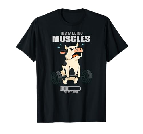 Cow Deadlift Gym Ratte Installierendes Muskelheben für Herren und Damen T-Shirt Cow Deadlift Gym Ratte Installierendes Muskelheben für Herren und Damen T-Shirt von DealiftAxis1