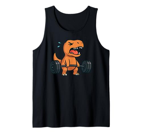 Dinosaurier Trex Gym Ratte Kreuzheben Heben Männer Frauen Tank Top Dinosaurier Trex Gym Ratte Kreuzheben Heben Männer Frauen Tank Top von DealiftAxis1