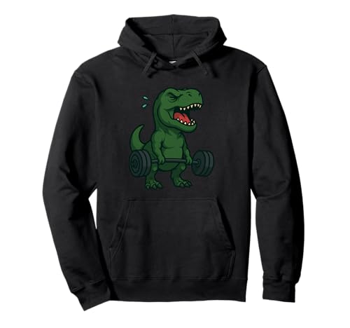 Dinosaurier Trex Kreuzheben Gym Rattenheben Männer Frauen Pullover Hoodie von DealiftAxis1