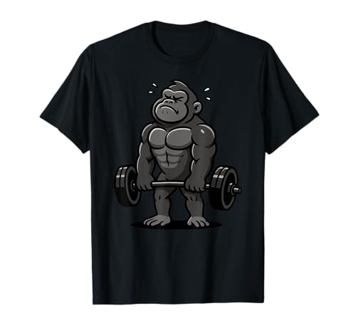 Gorilla Kreuzheben Gym Ratte Tierliebhaber Heben Männer Frauen T-Shirt Gorilla Kreuzheben Gym Ratte Tierliebhaber Heben Männer Frauen T-Shirt von DealiftAxis1