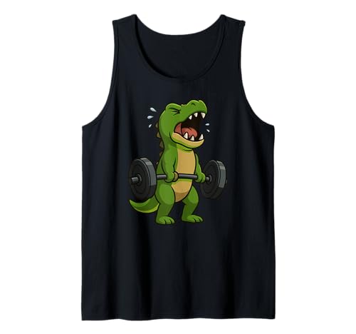 Krokodil Kreuzheben Gym Ratte Tierliebhaber Heben Männer Frauen Tank Top von DealiftAxis1