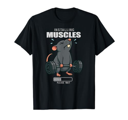 Ratte Kreuzheben Installation Muscle Lifting Gymrats Männer Frauen T-Shirt von DealiftAxis1