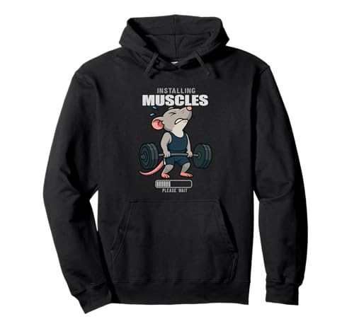 Ratten Kreuzheben Gymrats Installation Muscle Lifting Männer Frauen Pullover Hoodie von DealiftAxis1