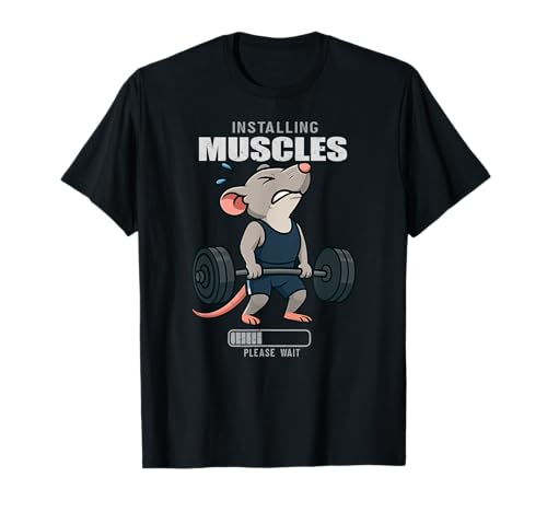 Ratten Kreuzheben Gymrats Installation Muscle Lifting Männer Frauen T-Shirt von DealiftAxis1