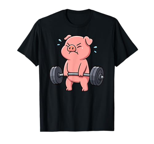 Schwein Kreuzheben Gym Ratte Tierliebhaber Heben Männer Frauen T-Shirt Schwein Kreuzheben Gym Ratte Tierliebhaber Heben Männer Frauen T-Shirt von DealiftAxis1