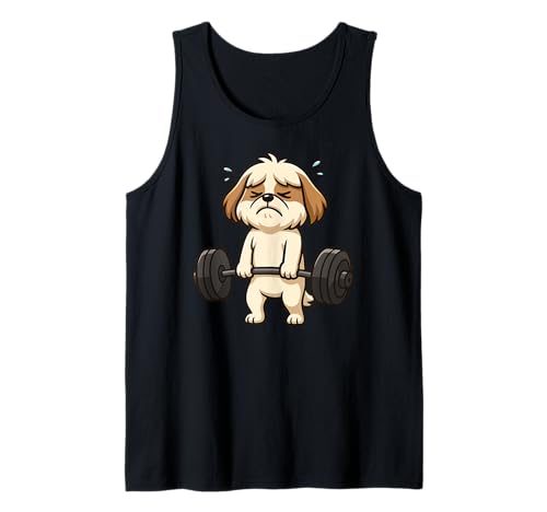 Shih Tzu Hund Kreuzheben Gym Ratte Tierliebhaber Heben Männer Frauen Tank Top Shih Tzu Hund Kreuzheben Gym Ratte Tierliebhaber Heben Männer Frauen Tank Top von DealiftAxis1