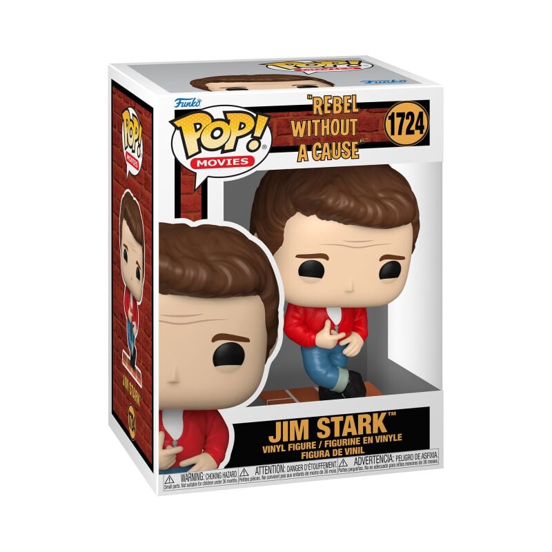 Dean, James - Denn sie wissen nicht, was sie tun - Jim Stark Vinyl Figur 1724 - Funko Pop! Figur - Funko Shop Deutschland - Lizenzierter Fanartikel von Dean, James