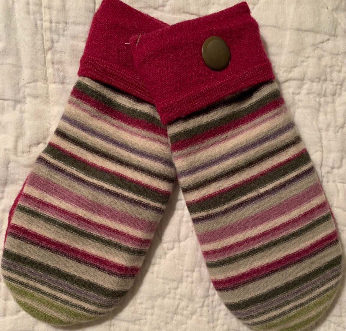 Extra Kleine Gefilzte Handschuhe Mit Vlies Gefüttert von DeannesOriginals