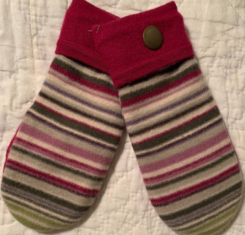 Extra Kleine Gefilzte Handschuhe Mit Vlies Gefüttert von DeannesOriginals