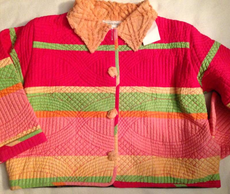 Helle Größe 44 Mädchen Steppjacke von DeannesOriginals