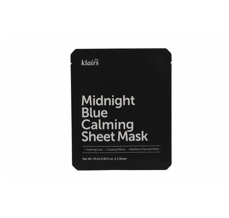 Dear Klairs Gesichtsmaske Midnight Blue Calming Sheet Mask 25ml von Dear Klairs