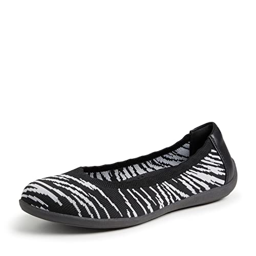Dearfoams Damen Original Comfort Misty Leichter Ballettschuh Ballerinas, Zebra, 39 EU von Dearfoams